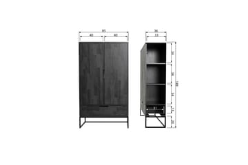 Skåp Silas 2-dörrar - Beige - Förvaring - Skåp - Förvaringsskåp