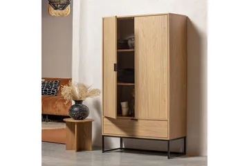 Skåp Silas 2-dörrar - Ek, Ek - Förvaring - Skåp - Förvaringsskåp