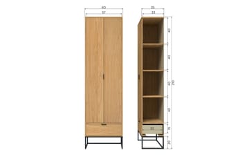 Skåp Silas - Ek, Ek - Förvaring - Skåp - Förvaringsskåp