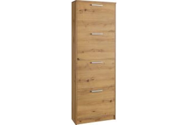 Skoförvaring Bill 55x21x157 cm, Natur - 55x21x157 cm, Natur - Förvaring - Skåp - Förvaringsskåp