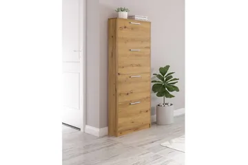 Skoförvaring Bill 55x21x157 cm, Natur - 55x21x157 cm, Natur - Förvaring - Skåp - Förvaringsskåp