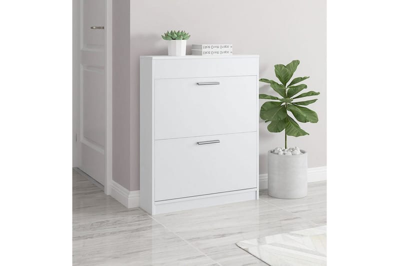 Skoförvaring Bill 75x21x95 cm, Vit - 75x21x95 cm, Vit - Förvaring - Skåp - Förvaringsskåp