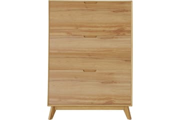 Skoförvaring Ezra 3 klaffar 89x24x125 cm, Wotan-ek - 89x24x125 cm, Wotan-ek - Förvaring - Skåp - Förvaringsskåp