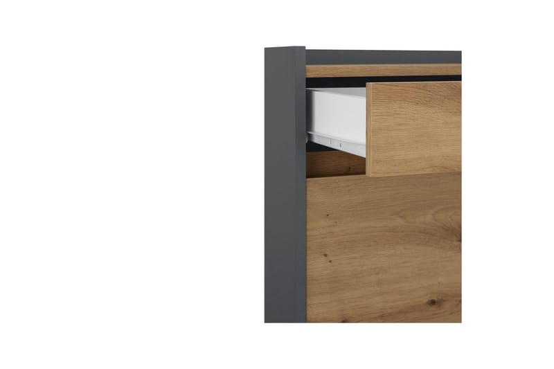 Skoförvaring Kosmo Antracit/Ek - Antracit/Ek - Förvaring - Skåp - Förvaringsskåp