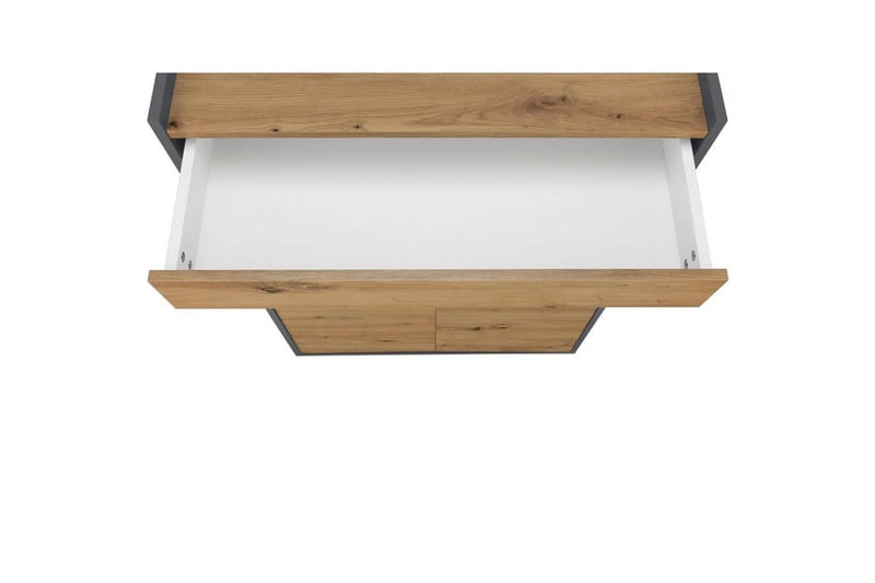 Skoförvaring Kosmo Antracit/Ek - Antracit/Ek - Förvaring - Skåp - Förvaringsskåp