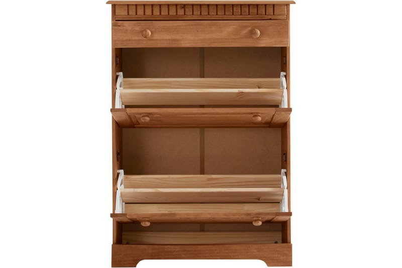 Skoskåp Loft24 Skoförvaring Lisa 75x30x105 cm Natur - Förvaring - Skåp - Förvaringsskåp