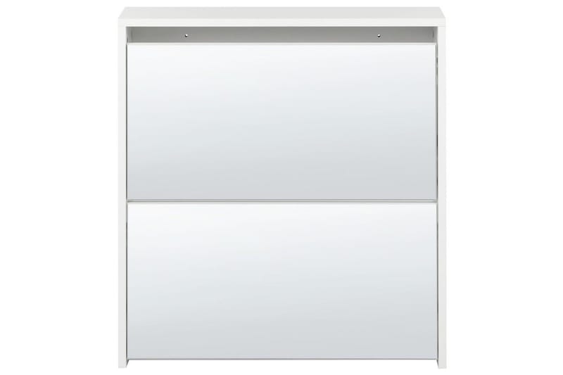 Skoskåp Midfield Vit, Silver, 63x17x67 cm - Vit, Silver, 63x17x67 cm - Förvaring - Skåp - Förvaringsskåp