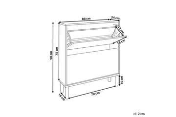 Skoskåp Norris - Förvaring - Skåp - Förvaringsskåp