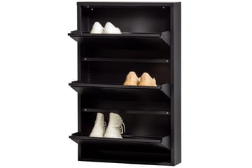 Skoskåp Sabine - Svart - Förvaring - Skåp - Förvaringsskåp