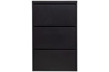 Skoskåp Sabine - Svart - Förvaring - Skåp - Förvaringsskåp