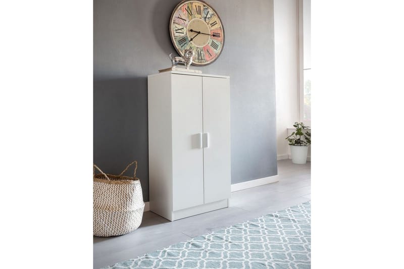 Skoskåp Wohnling Folierad spånskiva 7 fack hallmöbler - Förvaring - Skåp - Förvaringsskåp