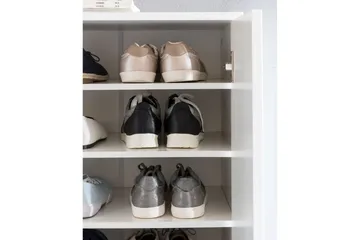 Skoskåp Wohnling Folierad spånskiva 7 fack hallmöbler - Förvaring - Skåp - Förvaringsskåp