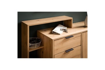 Skoskåp Wohnling Massa 2 fällbara fack för 12 par Folierad spånskiva med 1 dörrhylla - Förvaring - Skåp - Förvaringsskåp