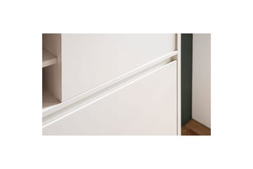 Skoskåp Wohnling med 2 utfällbara fack 1 dörr melaminbelagd mdf modern - Förvaring - Skåp - Förvaringsskåp