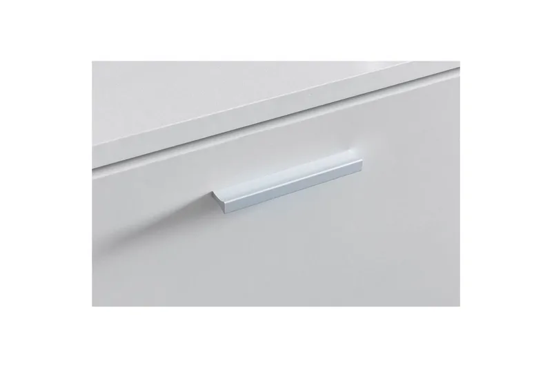 Skoskåp Wohnling SPLIT med fällbara fack, foliebelagd spånskiva Vit - Vit - Förvaring - Skåp - Förvaringsskåp