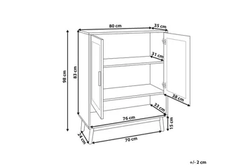 Skoskåp Perote - Förvaring - Skåp - Förvaringsskåp