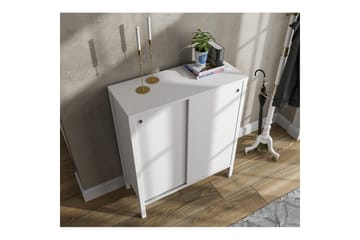 Sovran Skoskåp 92 cm - Natur/Vit - Förvaring - Skåp - Förvaringsskåp