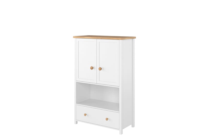 Storys Highboard, Vit