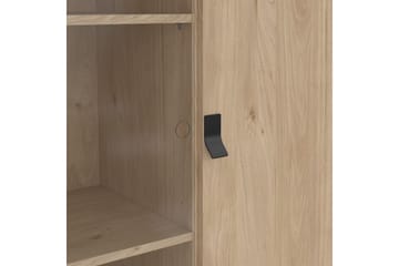 Tadami Vitrinskåp 102x162 cm - Natur - Förvaring - Skåp - Vitrinskåp