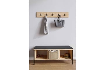 Talric Skoskåp 100 cm - Natur - Förvaring - Skåp - Förvaringsskåp