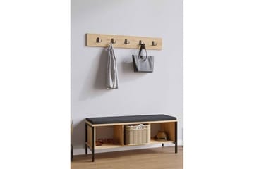 Talric Skoskåp 100 cm - Natur - Förvaring - Skåp - Förvaringsskåp