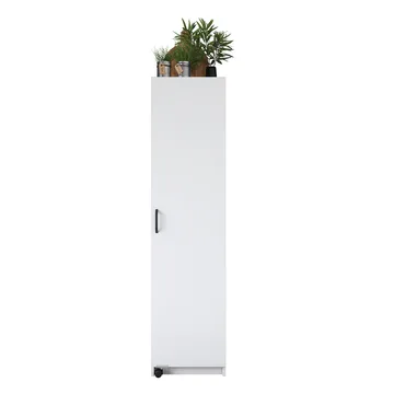 Tavren Multifunktionsskåp 45x180x42 cm - Vit - Förvaring - Skåp - Förvaringsskåp