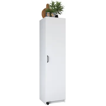 Tavren Multifunktionsskåp 45x180x42 cm - Vit - Förvaring - Skåp - Förvaringsskåp