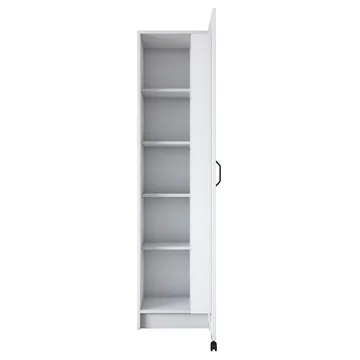 Tavren Multifunktionsskåp 45x180x42 cm - Vit - Förvaring - Skåp - Förvaringsskåp