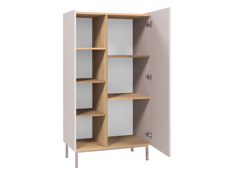 Tavrin Highboard 140 cm - Beige - Förvaring - Skåp - Förvaringsskåp