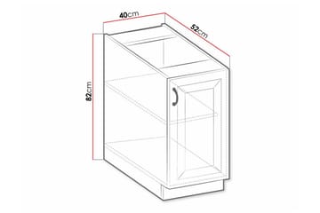 Templemore Köksskåp 40 cm - Förvaring - Skåp - Förvaringsskåp