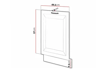 Templemore Köksskåp 44,6 cm - Grafitgrå - Förvaring - Skåp - Förvaringsskåp
