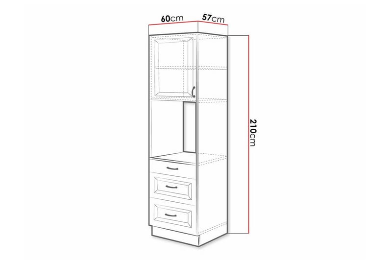 Templemore Köksskåp 60 cm - Förvaring - Skåp - Förvaringsskåp