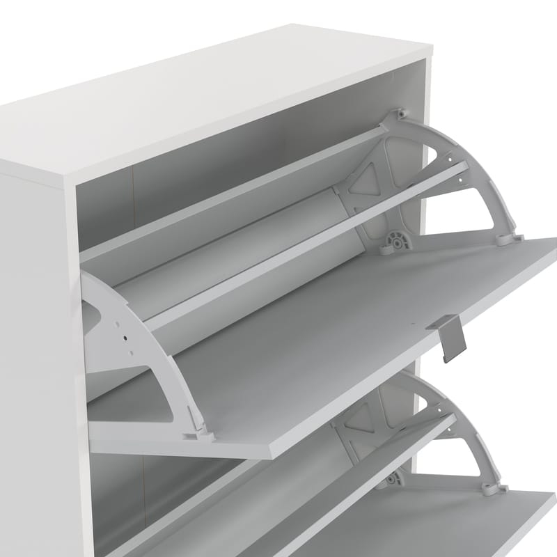 Tenor Skoskåp 4 fack 70x24x162 cm - Förvaring - Skåp - Förvaringsskåp