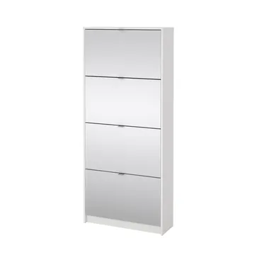 Tenor Skoskåp 4 fack 70x24x162 cm - Förvaring - Skåp - Förvaringsskåp