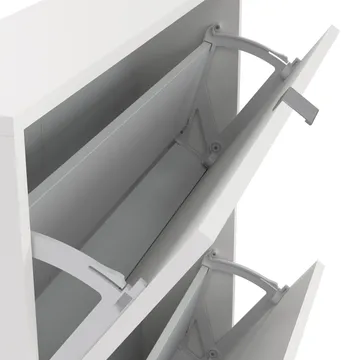 Tenor Skoskåp med 2 fack 70x16x85 cm - Förvaring - Skåp - Förvaringsskåp