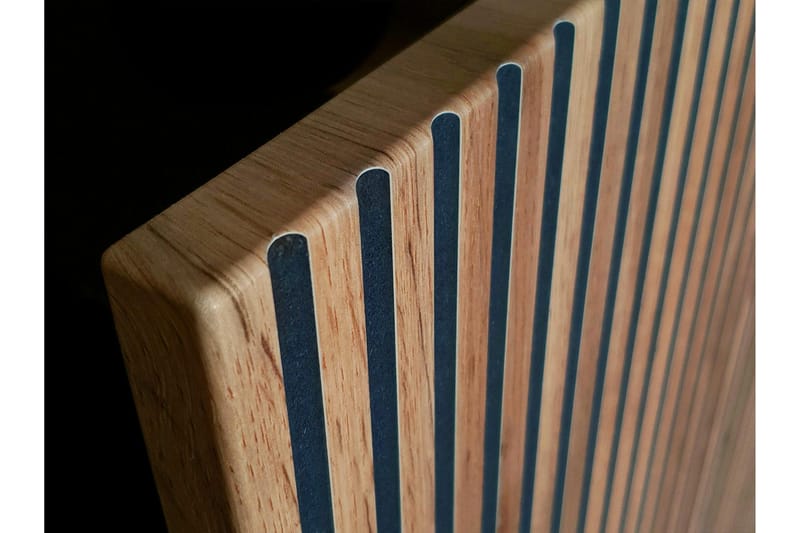 Tenorio Vitrinskåp 104x166 cm - Beige - Förvaring - Skåp - Vitrinskåp