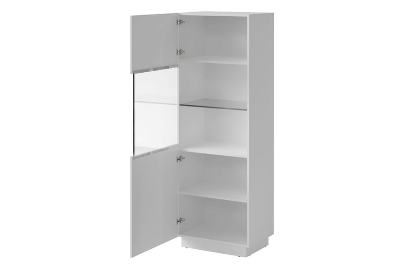 Torvalen Vitrinskåp 60x178 cm - Svart - Förvaring - Skåp - Vitrinskåp