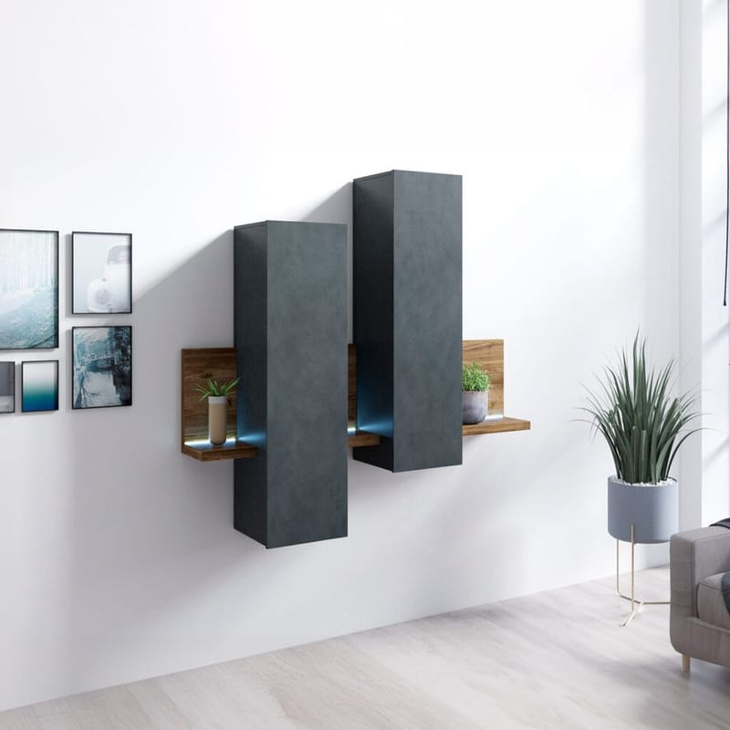 Vägghängt Skåp Bota - Apple Gran - Förvaring - Skåp - Förvaringsskåp