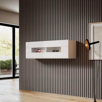 Vägghängt skåp Toledo - Vit Laminat - Förvaring - Skåp - Förvaringsskåp