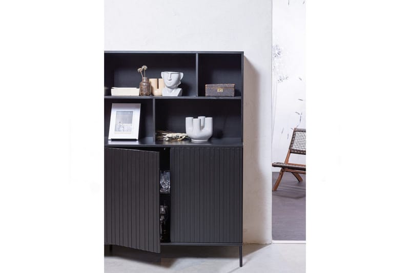 Vägghylla Ny Gravure - Svart - Förvaring - Förvaringsmöbler - Byrå