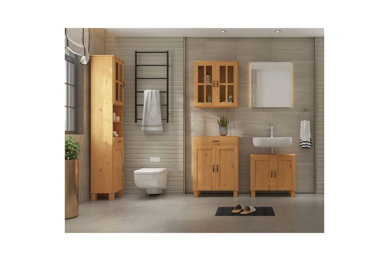 Väggskåp Alby Betsad/Vax - Betsad/Vax - Förvaring - Skåp - Förvaringsskåp