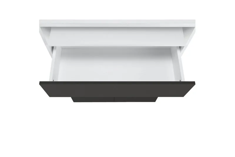 Väggskåp Mirza Vit/Antracit - Vit/Antracit - Förvaring - Badrumsförvaring - Badrumsskåp