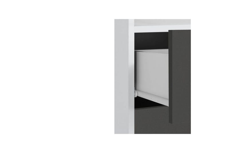 Väggskåp Mirza Vit/Antracit - Vit/Antracit - Förvaring - Badrumsförvaring - Badrumsskåp