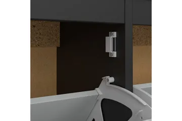 Vallvidera Skoskåp 102,6 cm - Svart - Förvaring - Skåp - Förvaringsskåp