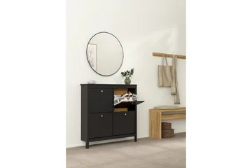 Vallvidera Skoskåp 102,6 cm - Svart - Förvaring - Skåp - Förvaringsskåp