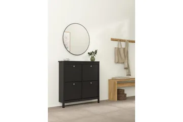 Vallvidera Skoskåp 102,6 cm - Svart - Förvaring - Skåp - Förvaringsskåp