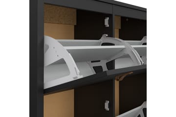 Vallvidera Skoskåp 102,6 cm - Svart - Förvaring - Skåp - Förvaringsskåp