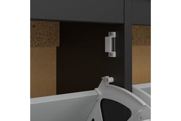 Vallvidera Skoskåp 102,6 cm - Svart - Förvaring - Skåp - Förvaringsskåp