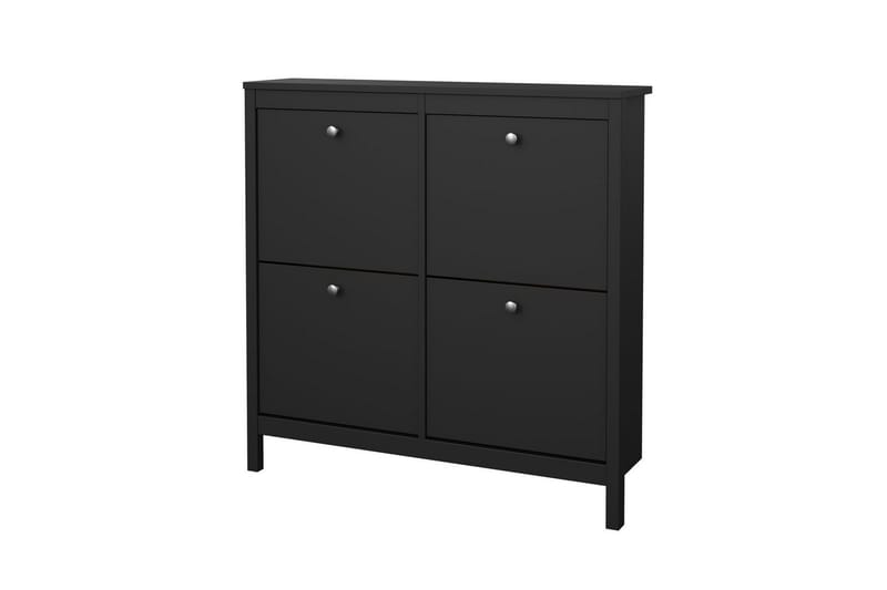 Vallvidera Skoskåp 102,6 cm - Svart - Förvaring - Skåp - Förvaringsskåp