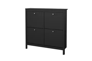 Vallvidera Skoskåp 102,6 cm - Svart - Förvaring - Skåp - Förvaringsskåp